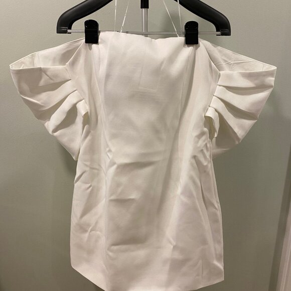 White Elliatt Bow Dress - Picture 6 of 8